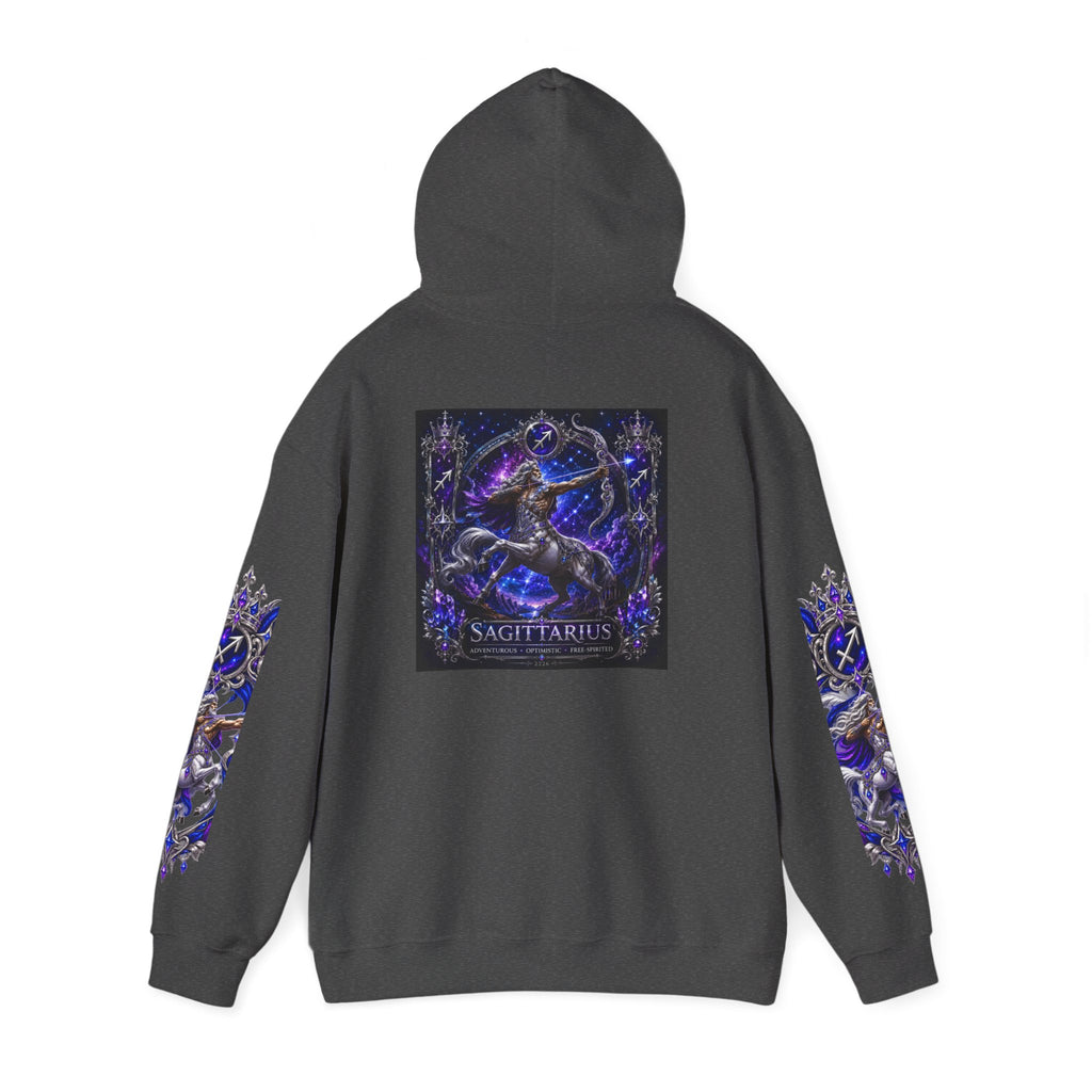 Sagittarius Constellation Hoodie — Zodiac Archer Graphic Hoodie