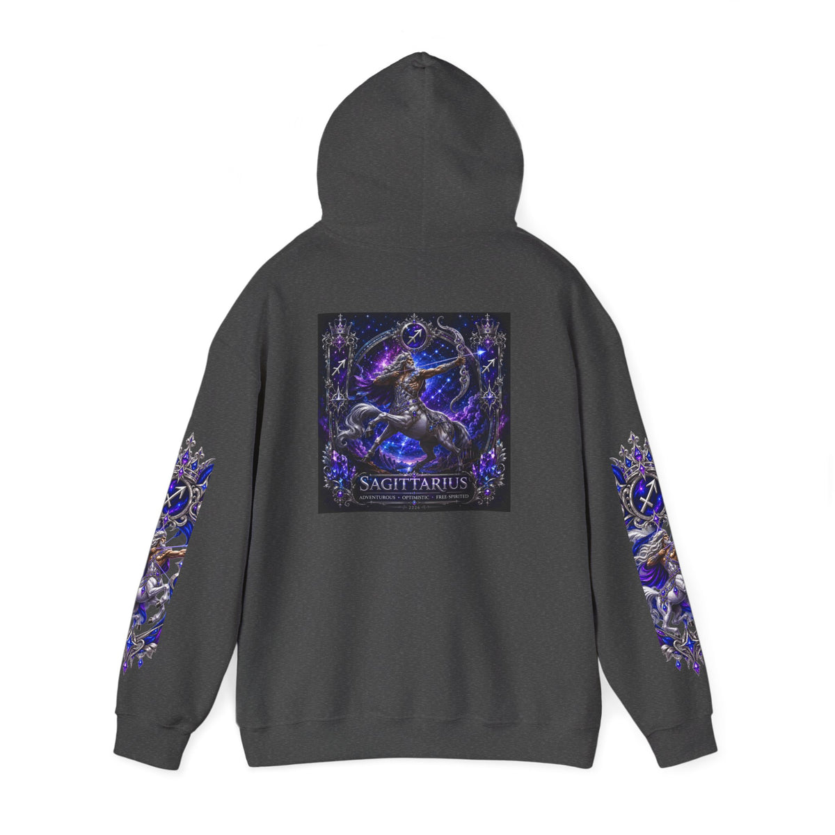 Sagittarius Constellation Hoodie — Zodiac Archer Graphic Hoodie