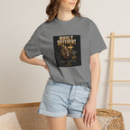 Built Different Lion Graphic T-Shirt — Motivational Vintage Crew Tee