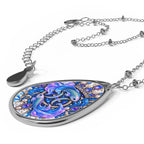 Oval Zodiac Necklace