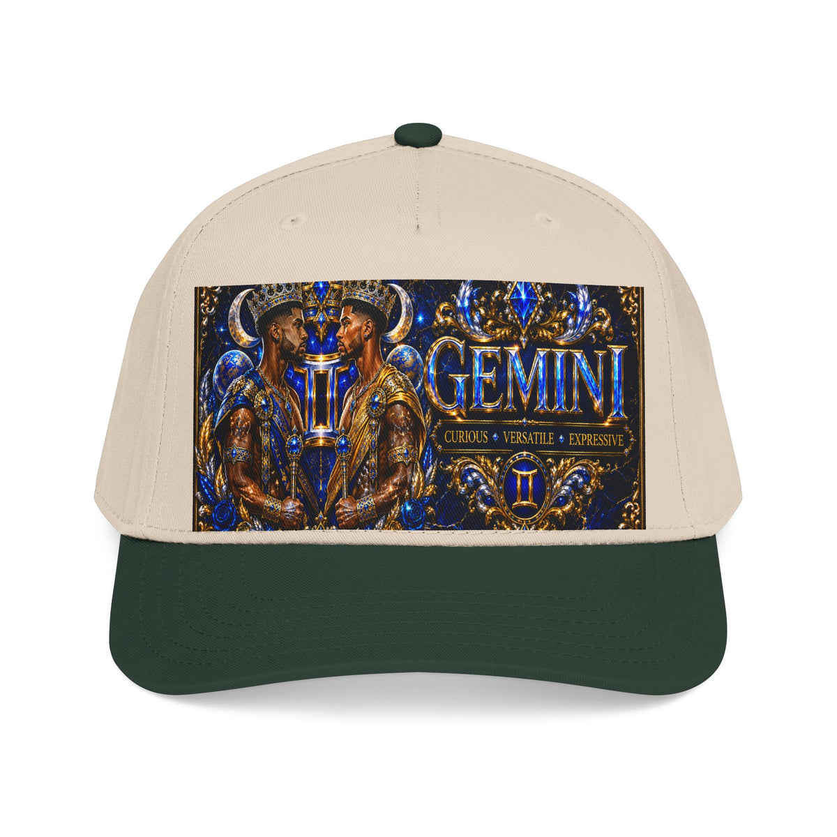 Gemini Zodiac Baseball Cap — Twin Constellation Astrology Hat