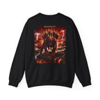 Crewneck Sweatshirt — "The Great Harlot: The Judgment Begins" Religious Graphic Pullover (Revelation 17:3)