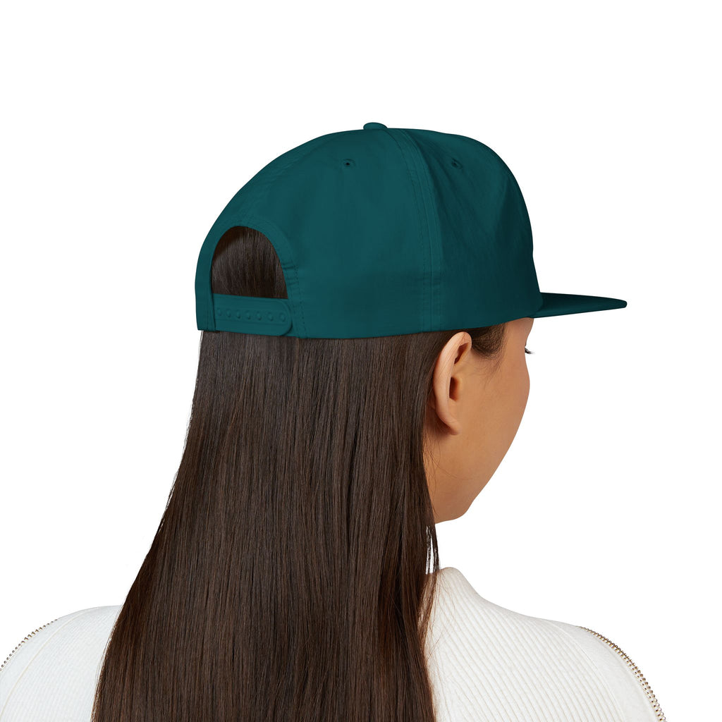 Surf Cap - Minimal Gold Wave Embroidered Patch Hat