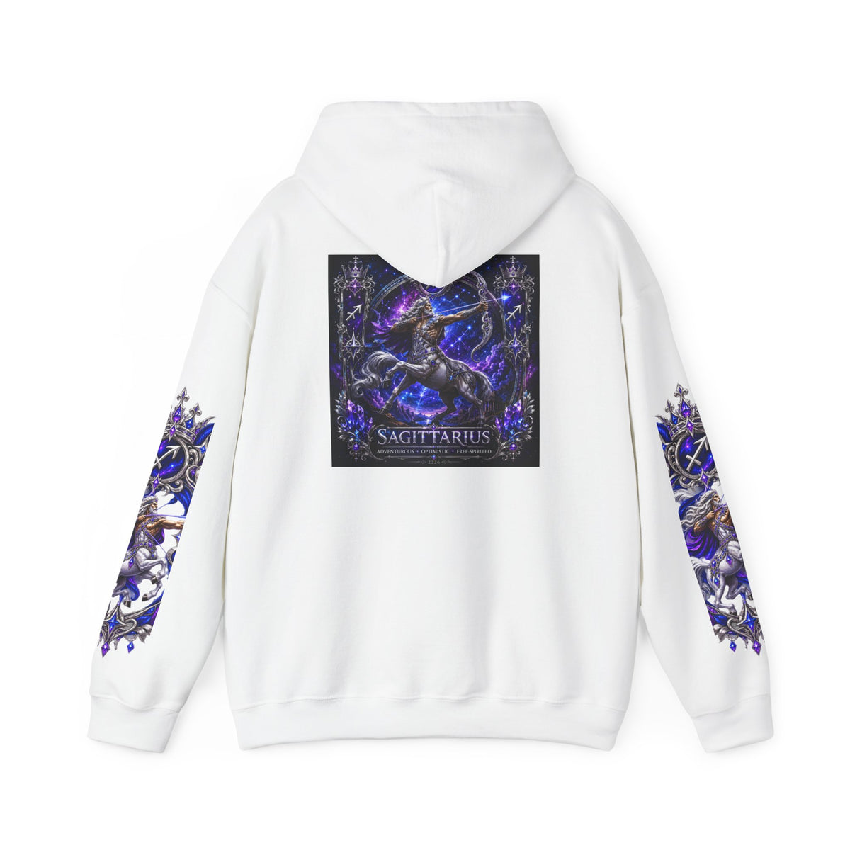 Sagittarius Constellation Hoodie — Zodiac Archer Graphic Hoodie