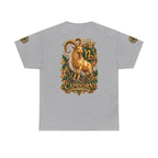 Capricorn Zodiac T-Shirt — Golden Goat Astrology Tee