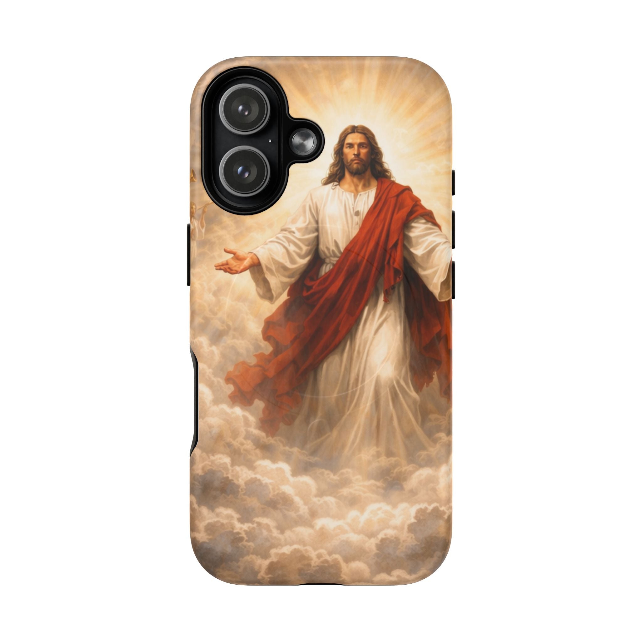 Jesus Christ Ascending Phone Case — Religious Tough Magnetic Case