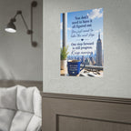 Motivational City View Poster – “You Don’t Need to Have It All Figured Out” Inspirational Wall Art