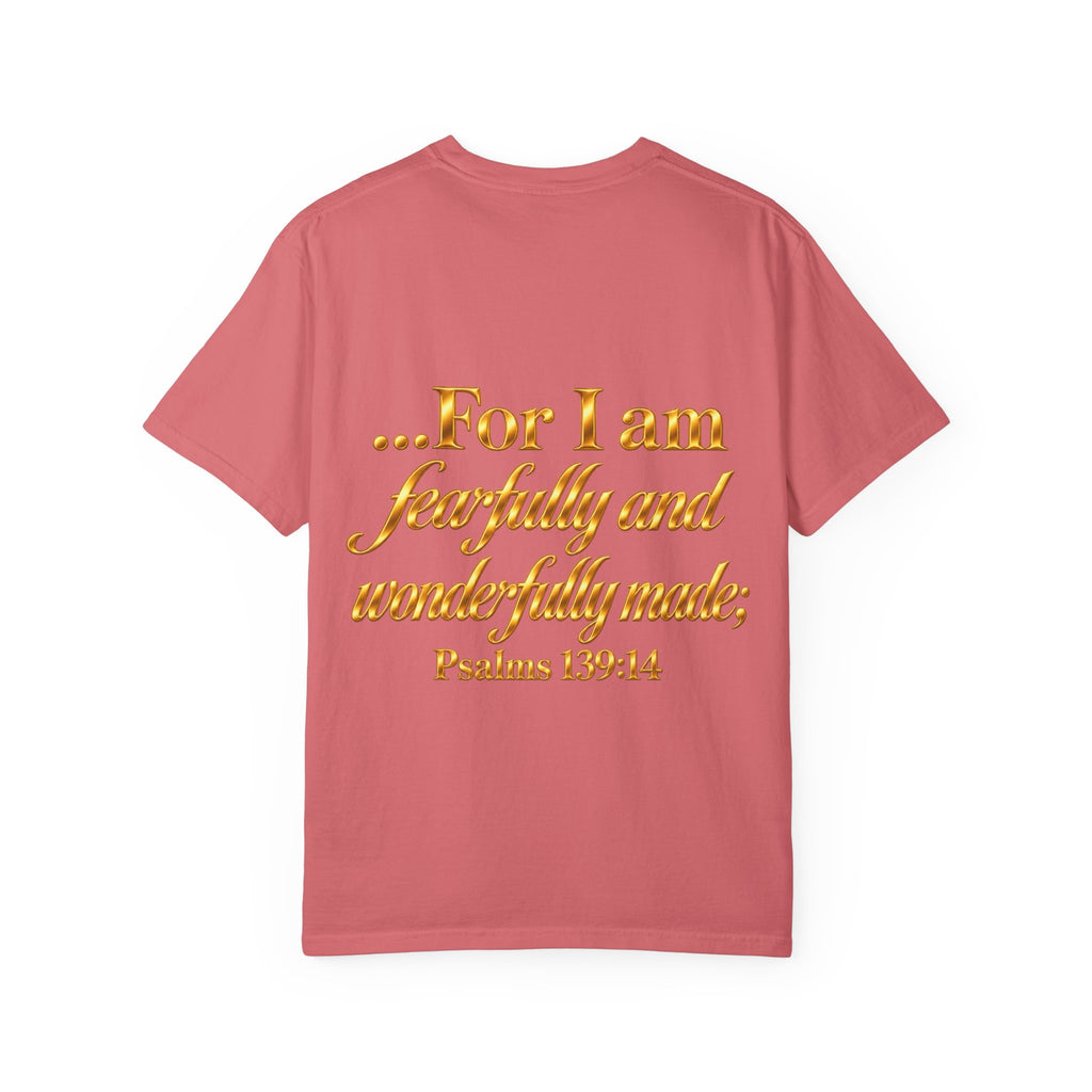 I Am God’s Masterpiece T-Shirt — Faith-Based Christian Tee (Psalm 139:14)