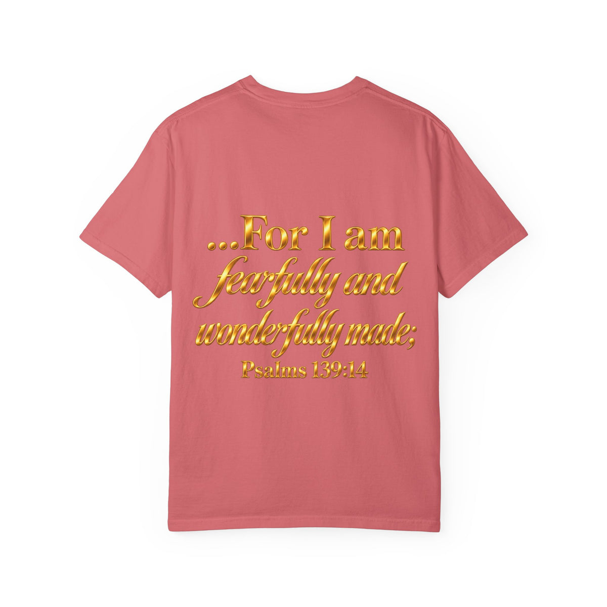 I Am God’s Masterpiece T-Shirt — Faith-Based Christian Tee (Psalm 139:14)