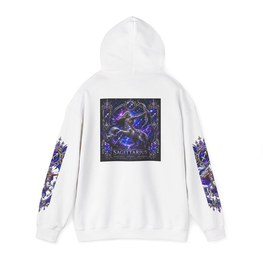 Sagittarius Constellation Hoodie — Zodiac Archer Graphic Hoodie