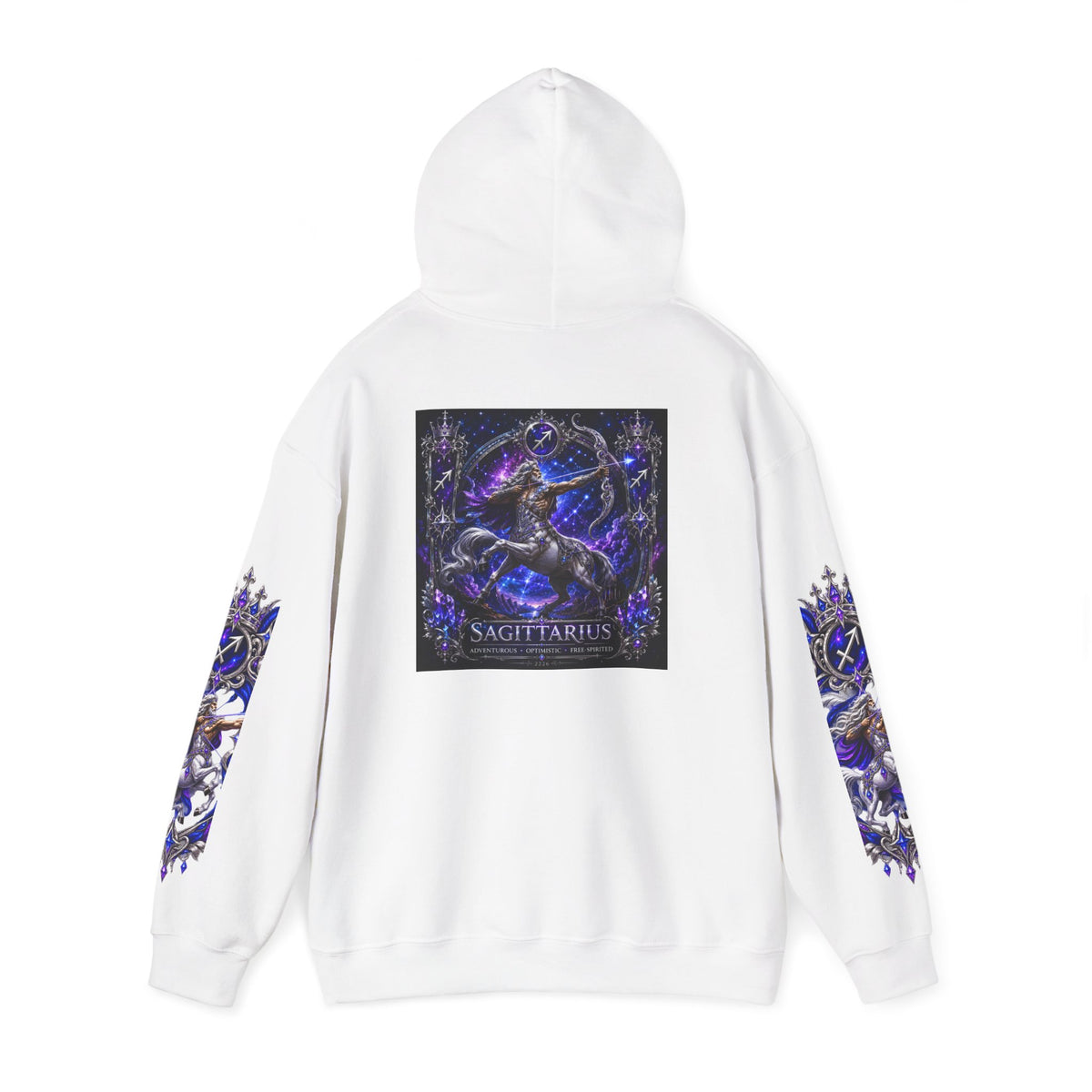 Sagittarius Constellation Hoodie — Zodiac Archer Graphic Hoodie