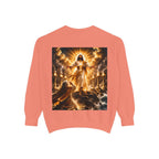 Revelation Chapter 1 Sweatshirt — Golden Christ Return Religious Crewneck