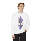 Libra Zodiac Sweatshirt — Scales Astrology Graphic Crewneck