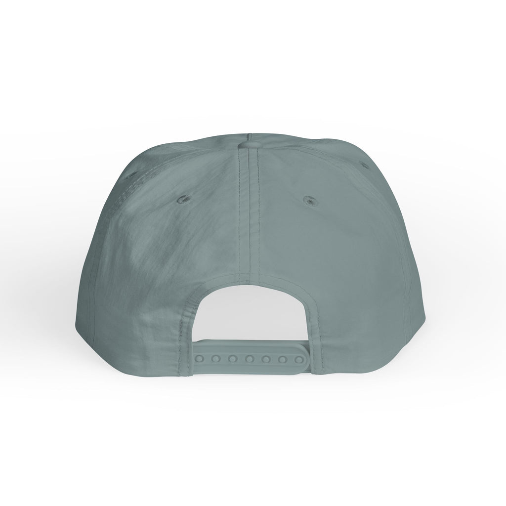 Surf Cap - Minimal Gold Wave Embroidered Patch Hat