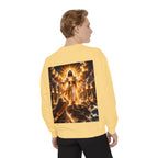 Revelation Chapter 1 Sweatshirt — Golden Christ Return Religious Crewneck