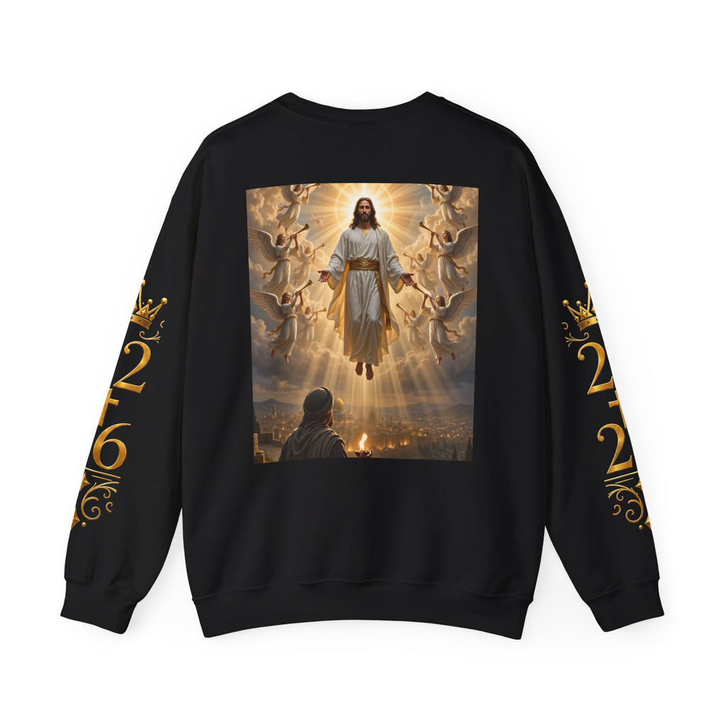 Revelation Chapter 1 Sweatshirt — Jesus Return Graphic Crewneck