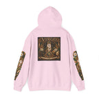 Virgo Owl Zodiac Hoodie — Floral Astrology Pullover