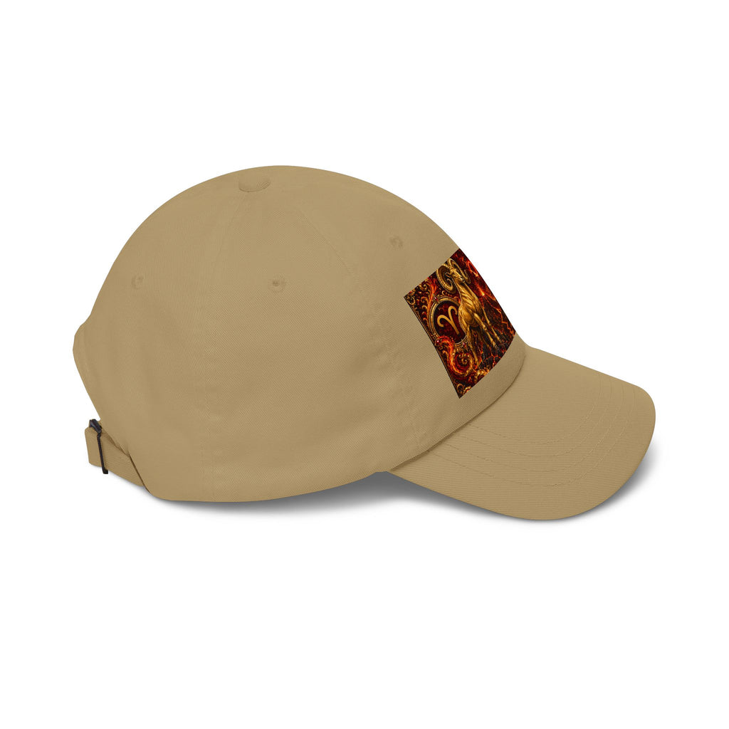 Aries Zodiac Dad Cap — Classic Astrological Ram Baseball Hat
