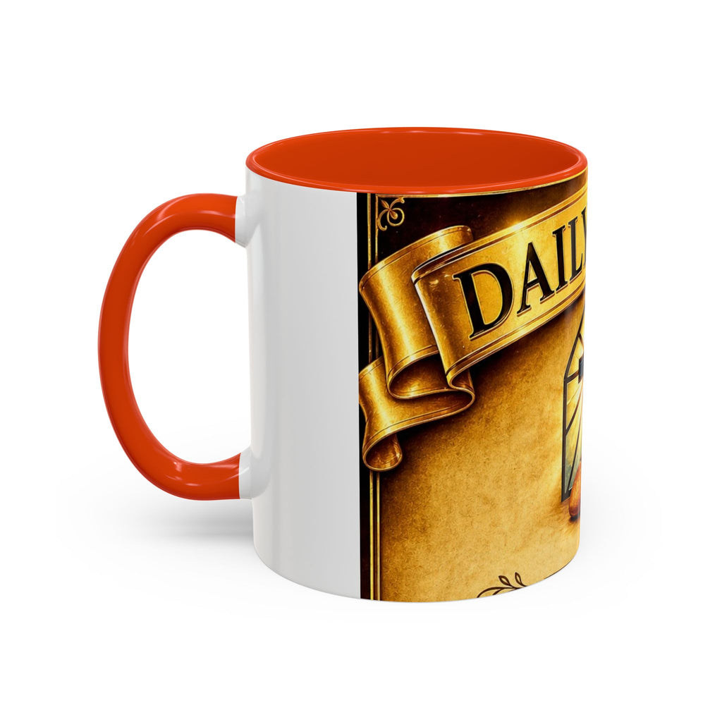 Daily Bread Coffee Mug — Christian Cross & Communion 11oz/15oz