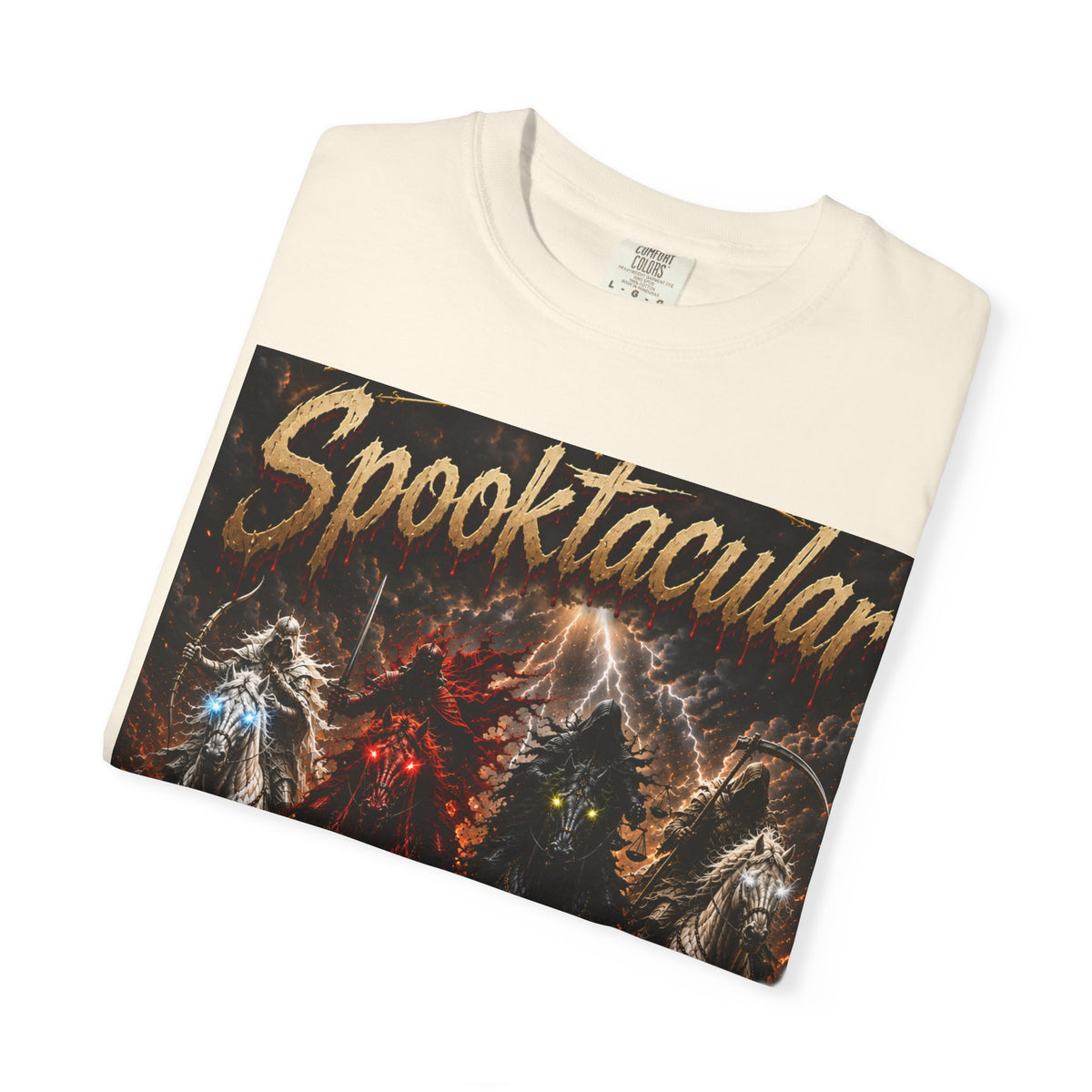 T-Shirt — "Spooktacular" & "The Victorious Lamb" Graphic Tee