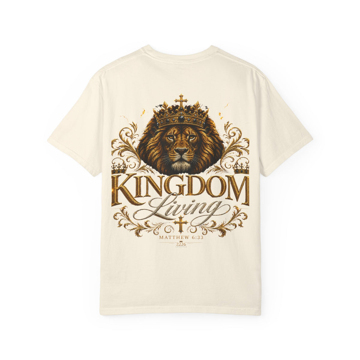 Kingdom Living Lion T-Shirt — "Speak Life" Christian Faith Graphic Tee