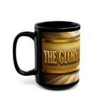 Black Mug — "Glory of God Revealed" Gold Script Coffee Mug