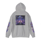 Libra Zodiac Hoodie — Celestial Scales Astrology Graphic Pullover