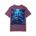 Pisces Zodiac T-Shirt — Mystical Ocean Shark Astrological Tee