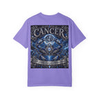 Cancer Zodiac T-Shirt — Blue Crab Astrology Tee (Intuitive, Loyal, Nurturing)