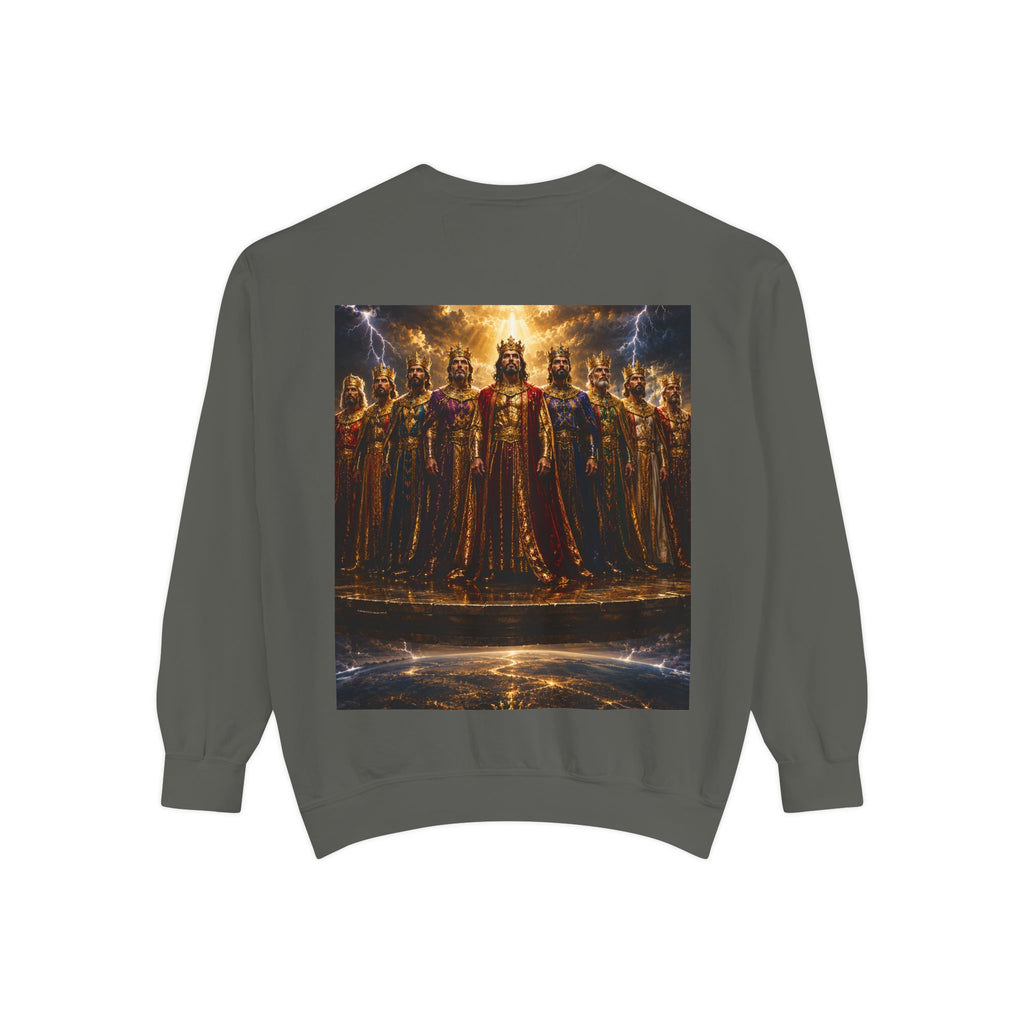 The Kings of the Earth Sweatshirt — Royal Christian Statement Pullover
