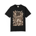 I’m Still Blooming / He’s Pruning Me Floral T‑Shirt — Inspirational Scripture Garden Tee
