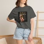 She Is Built Different Floral Cross Christian T-Shirt