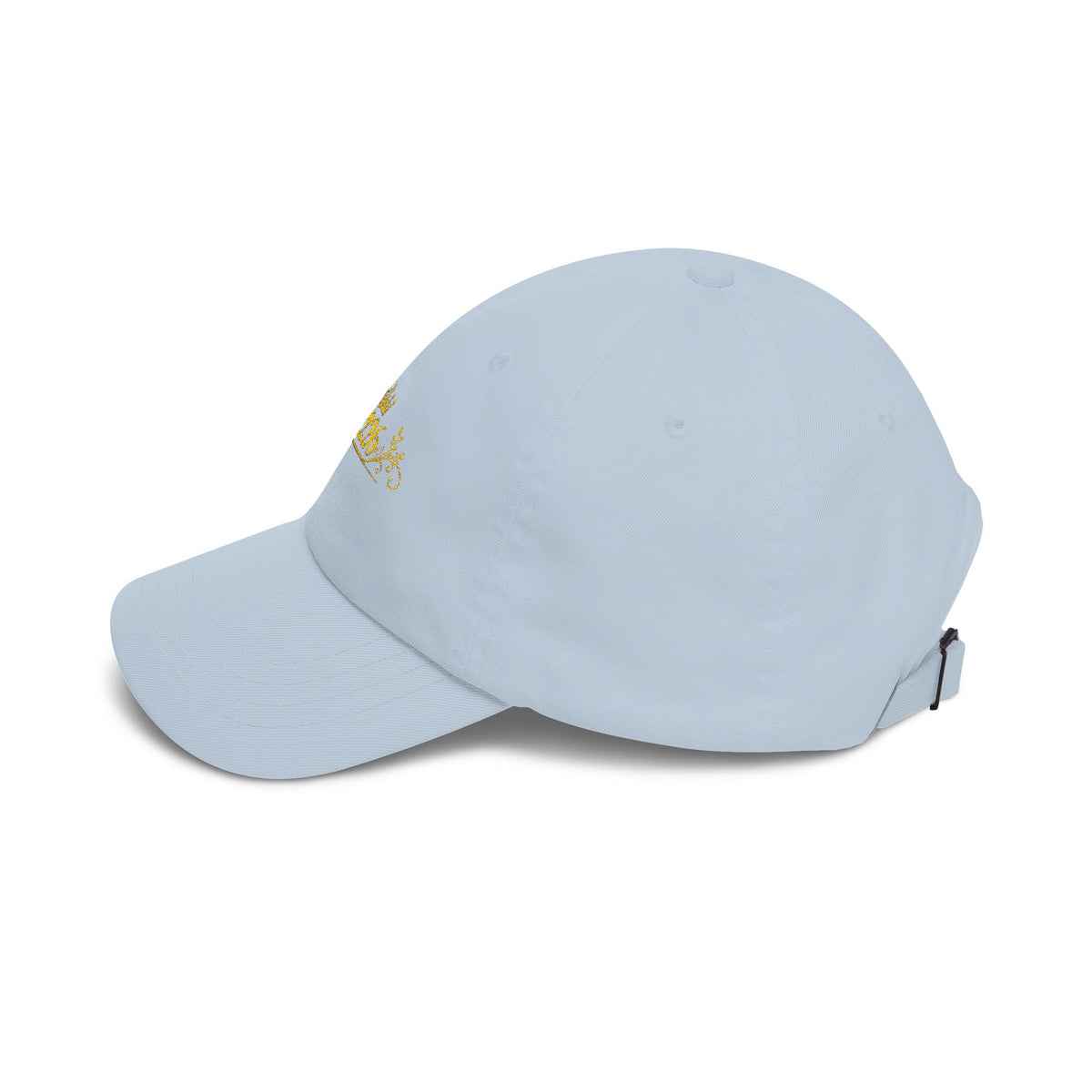 Classic Dad Cap — 2226 Gold Crown Embroidered Baseball Hat