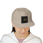 Surf Cap - Minimal Gold Wave Embroidered Patch Hat
