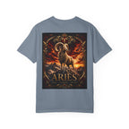 Aries Ram Zodiac T-Shirt — Bold Gold Astrology Tee