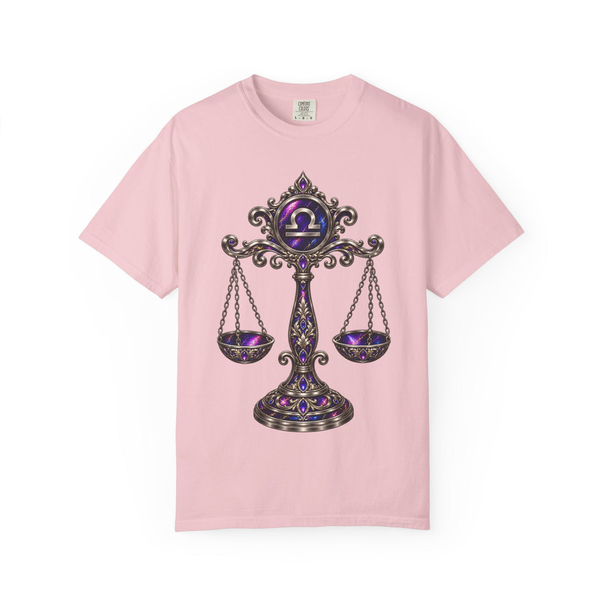 Libra Zodiac Scales T-Shirt — Astrological Balance Graphic Tee