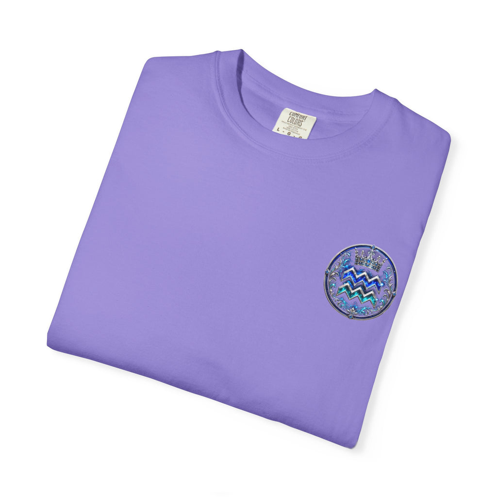 Aquarius Zodiac T-Shirt — Water Bearer Astrology Tee