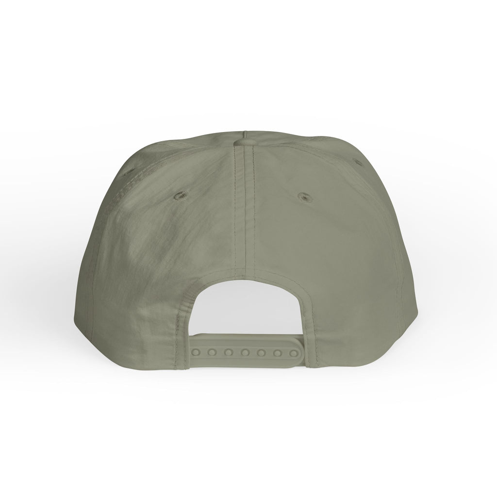 Surf Cap - Minimal Gold Wave Embroidered Patch Hat
