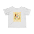 Infant Tee — "God Is With Me" Cute Nursery Lion & Lamb Faith Baby Shirt