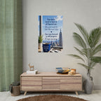 Motivational City View Poster – “You Don’t Need to Have It All Figured Out” Inspirational Wall Art