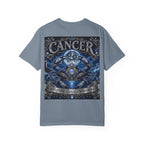 Cancer Zodiac T-Shirt — Blue Crab Astrology Tee (Intuitive, Loyal, Nurturing)