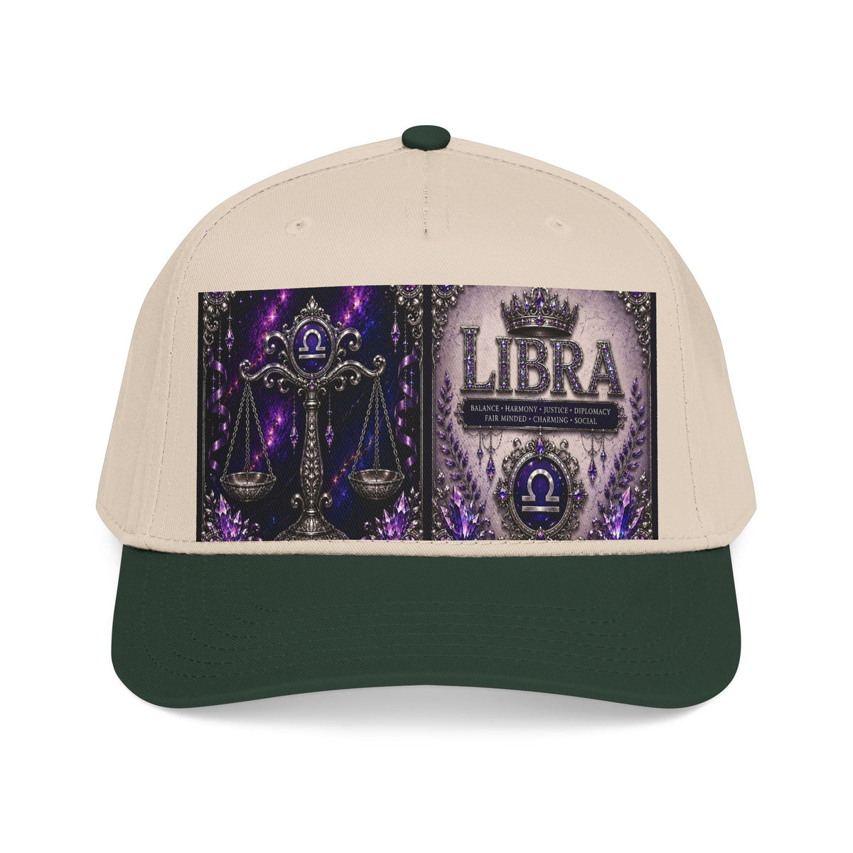 Libra Scales Baseball Cap — Zodiac Astrology Hat
