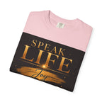 Speak Life Christian T-Shirt — Joy Hope Healing Scripture Tee