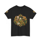 Virgo Zodiac Tee — Elegant Floral Virgo Astrology T-Shirt