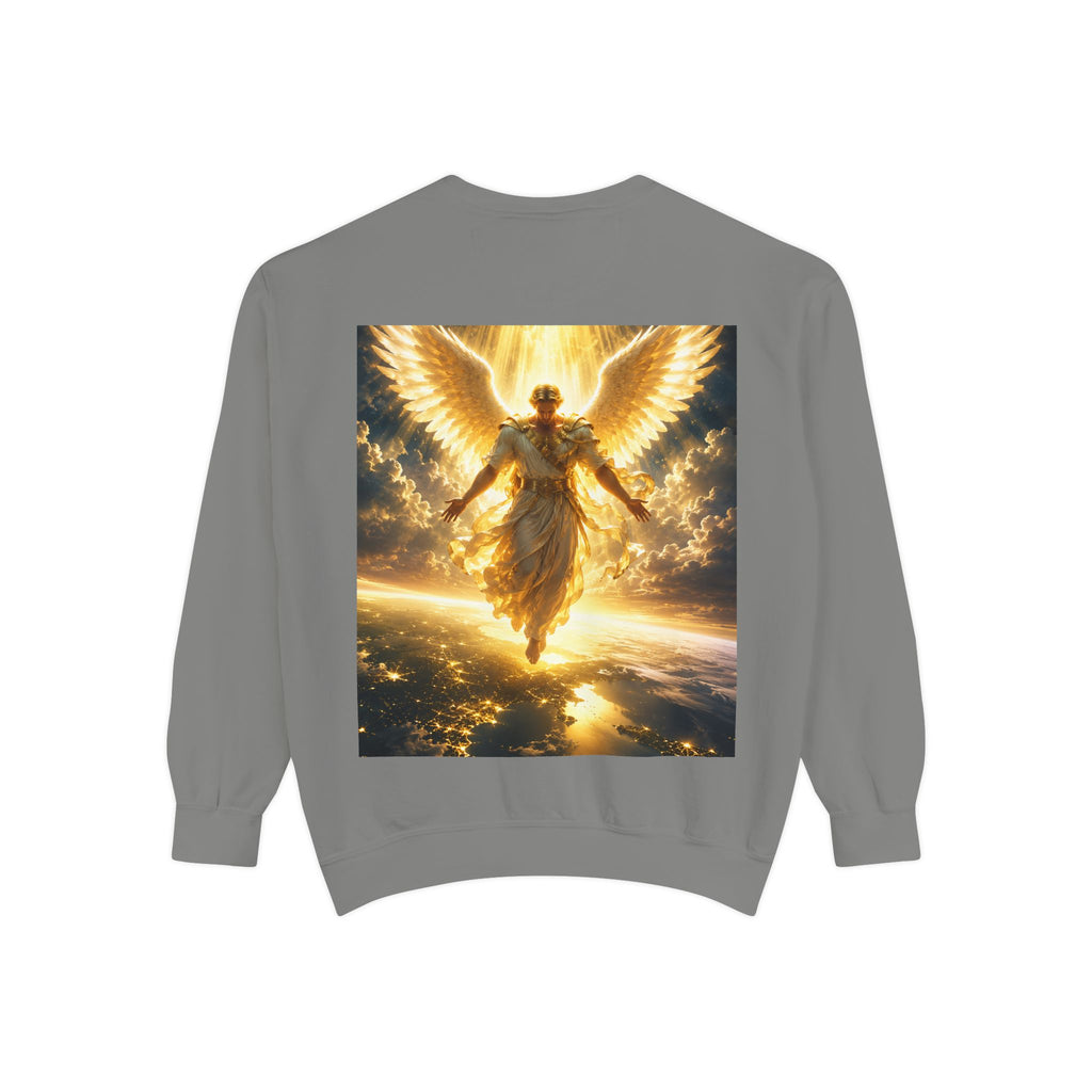 Revelation Chapter 18 Sweatshirt - Angelic Apocalyptic Graphic Crewneck