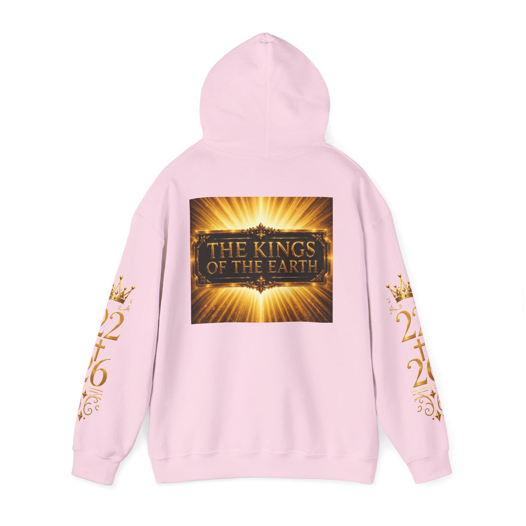 The Kings of the Earth Hoodie – Gold Radiant Graphic Pullover