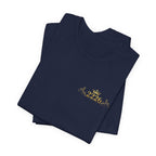 Minimal 2026 Embroidered Chest Tee — Casual White T-Shirt
