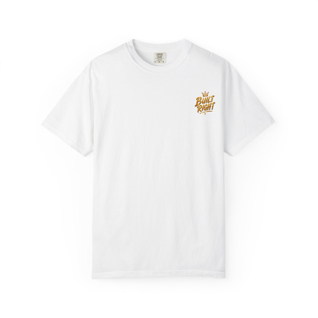 T-Shirt — "Built: Daughter of the King" Inspirational Graphic Tee