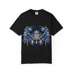 Cancer Zodiac T-Shirt — Blue Crab Astrology Tee (Intuitive, Loyal, Nurturing)