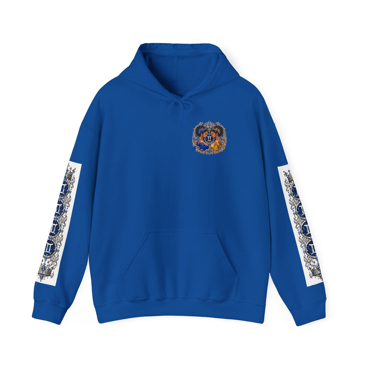 Gemini Zodiac Hoodie — Twin Stars Astrological Sweatshirt